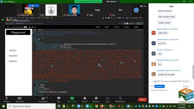 PIAIC Batch 36/37 CNC Q1 Kubernetes Lecture 11.1 20220918 смотреть онлайн