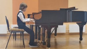 И. С. Бах. Маленькая прелюдия номер 8, F-dur.