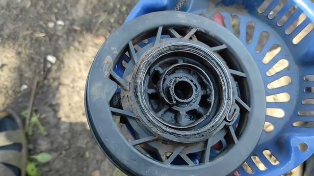 Небольшой ремонт стартера мотоблока