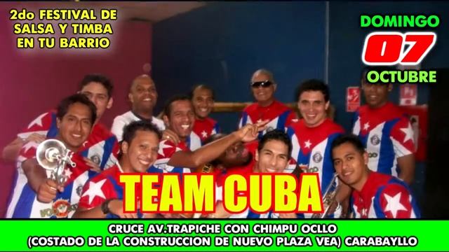 2do Festival de Salsa y Timba en tu Barrio Dom. 07 octubre. смотреть онлайн
