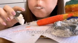 BACK TO SCHOOL ? / Асмр / мел / хруст мела / поедание мела / Chalk crunch / chalk eating / asmr /
