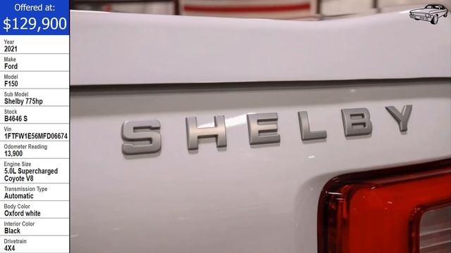 2021 Ford F150 Shelby 775hp смотреть онлайн