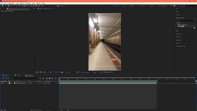 VFX В AFTER EFFECTS | TUTORIAL 2020 смотреть онлайн