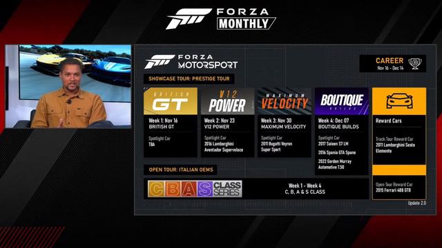 FORZA MOTORSPORT UPDATE 2.0 IS MASSIVE!! смотреть онлайн