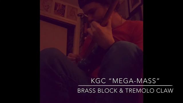 Killer Guitar Components(KGC) Mega-Mass Brass Tremolo Block & Claw - Demo by Carson Taylor Alexande смотреть онлайн