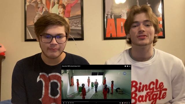 NON KPOP FAN REACTS to STRAY KIDS for the FIRST TIME EVER!! | 'God's Menu' MV + 'Thunderous' MV смотреть онлайн