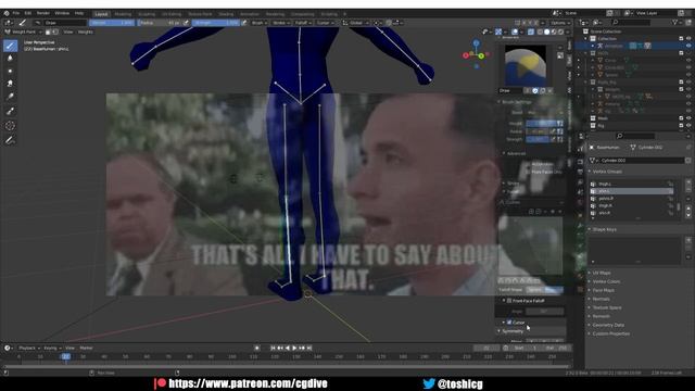How to paint "Through the mesh" in Weight Paint Mode (OBSOLETE - addon now availabe) смотреть онлайн