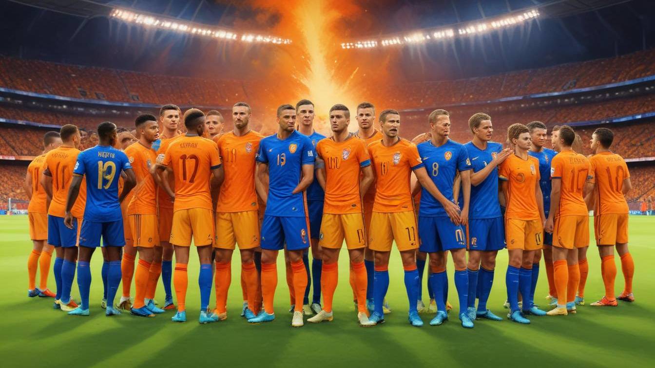 Румыния - Нидерланды, Футбол, Чемпионат Европы, 1/8 финала, 2 июля, вторник