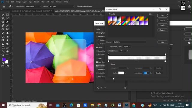 GLASS MORPHISM EFFECT IN PHOTOSHOP-PHOTOSHOP TUTORIALS смотреть онлайн