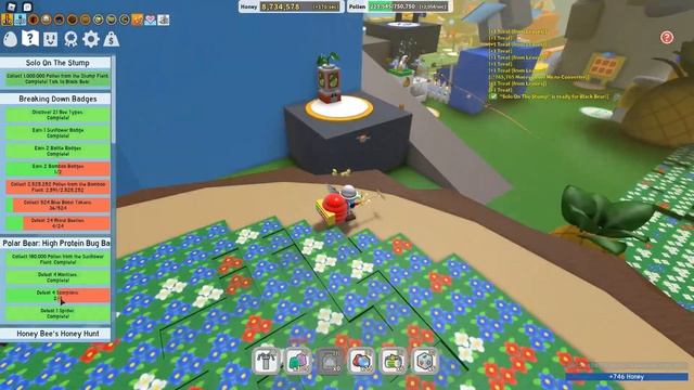 ВЫПОЛНЯЕМ КВЕСТЫ В СИМУЛЯТОРЕ ПЧЕЛОВОДА! РОБЛОКС BEE SWARM SIMULATOR смотреть онлайн