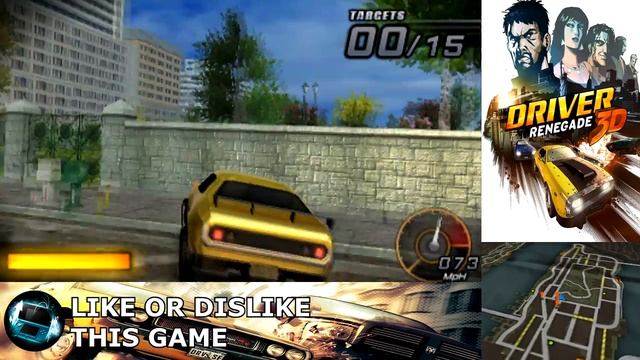 Driver Renegade Part 2 3DS HD Gameplay Walkthrough смотреть онлайн