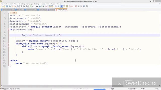 inner join in php | type of join | coding adda смотреть онлайн
