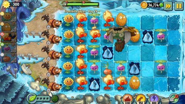 РАСТЕНИЯ против ЗОМБИ #12 Зомбобос. Обмороженные Пещеры. Кид в Plants vs Zombies на крутилкины смотреть онлайн