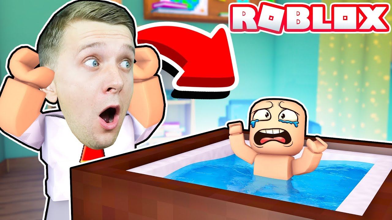 РЕБЕНОК в Садике! Провёл 24 Часа в САДИКЕ! #4 ROBLOX смотреть онлайн