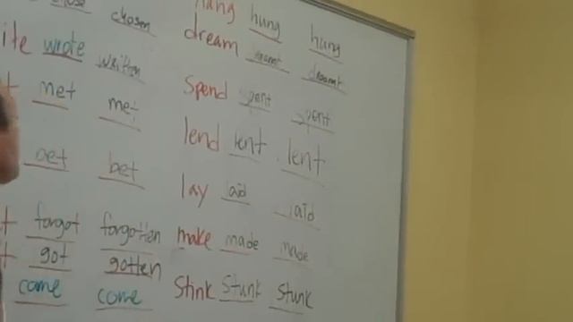 Rap de Verbos Irregulares con subtitulos (The irregular verbs song - with pronunciation) смотреть онлайн