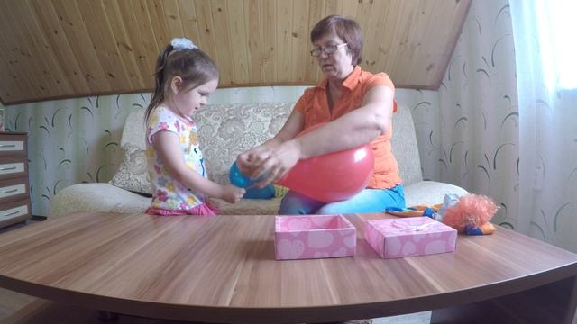 Художественное творчество Рисование "Цветные ниточки для шариков" смотреть онлайн
