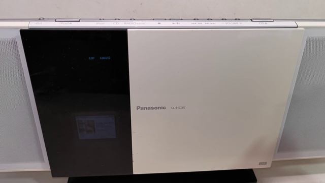 PANASONIC SC-HC35 iPod CD Radio AUX USB Hi-Fi System with Wall Mount смотреть онлайн