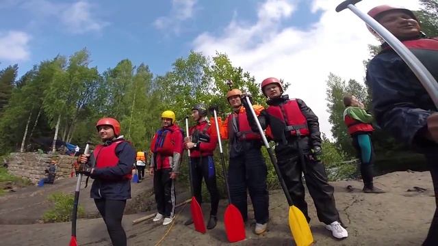 Сплав по реке Укса в Карелии 2014 | foxtravel смотреть онлайн
