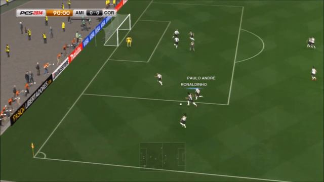 PES 2014 - Atletico Mineiro vs. Corinthians - Copa Libertadores смотреть онлайн