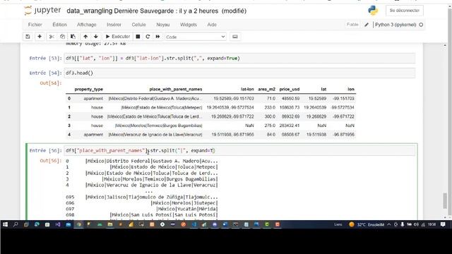 Python 05 Data Wrangling: nettoyage смотреть онлайн