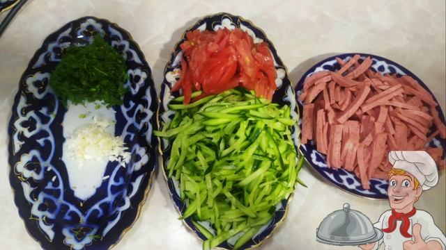 Простой,но очень вкусный салат смотреть онлайн