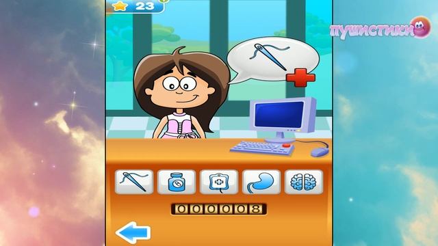 ДОКТОР КИДС 2 Игра Doctor Kids 2 Детский доктор Делаем уколы Лечим детей смотреть онлайн