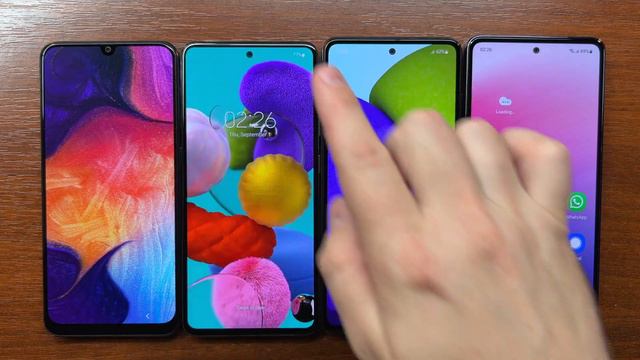 Samsung A50 vs A51 vs A52 vs A53 Boot Animation Difference смотреть онлайн