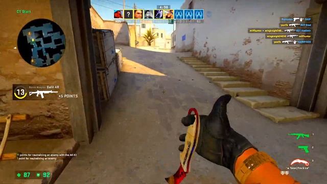 CS:GO | Talon Knife (★) Marble Fade | factory new fn SHOWCASE смотреть онлайн