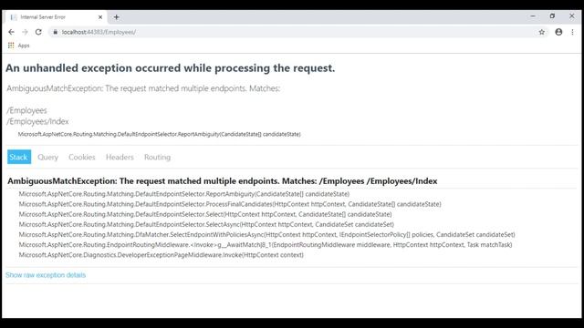 Routing in asp net core razor pages смотреть онлайн