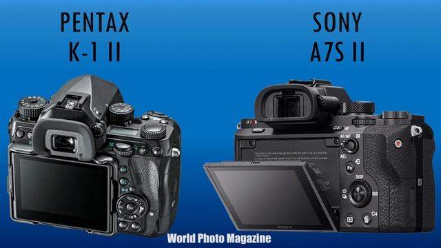 Pentax K-1 II vs Sony A7S II смотреть онлайн