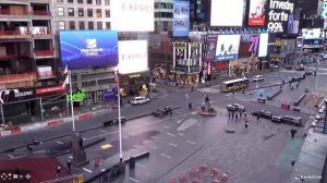 Веб камера на Таймс Сквер Нью-Йорк.
