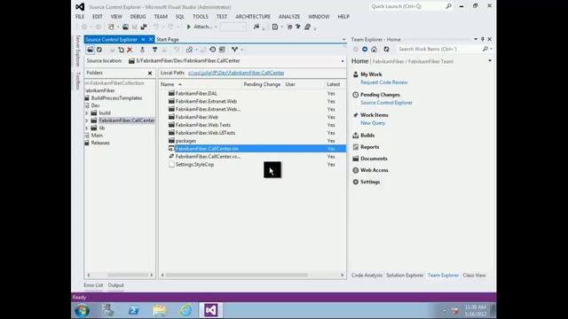 Herramientas de trabajo en equipo. Team Explorer y My Work смотреть онлайн