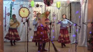 Шуточный танец "Новогодний каламбур" Гамский Дом культуры Усть- Вымский район