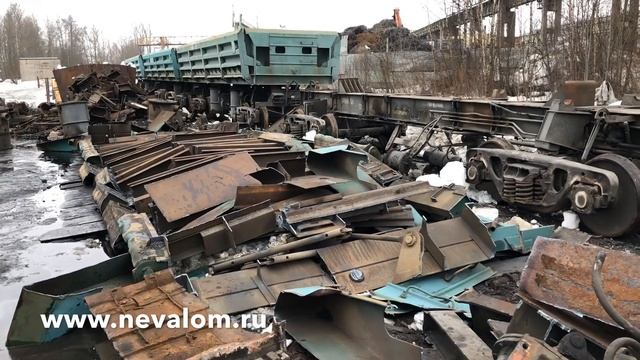 Демонтаж вагонов, резка вагонных составов смотреть онлайн