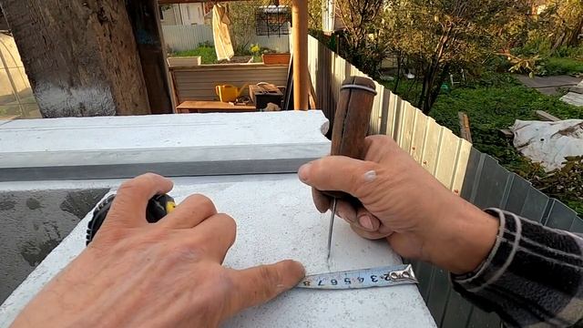 Стройка гаража из газобетонных блоков с односкатной крышей. смотреть онлайн