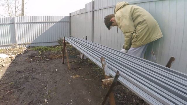 Подготовка труб для теплицы смотреть онлайн