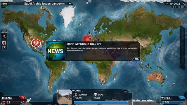 Plague Inc: Custom Scenarios - Necroadow Plague