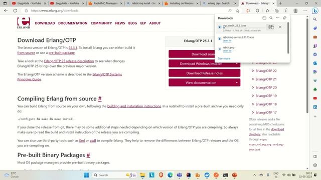 How To Install RabbitMQ on Windows Machine | Erlang OTP Installation| Rabbit MQ |Erlang |Spring Boo смотреть онлайн