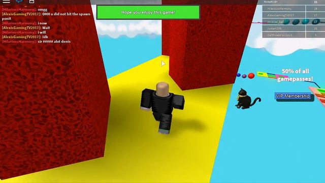 ROBLOX ПО РУССКИ человек меня сьел 1часть смотри в описание смотреть онлайн