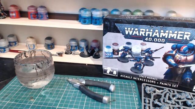 Review - Space Marines: Assault Intercessors + Paints Set смотреть онлайн