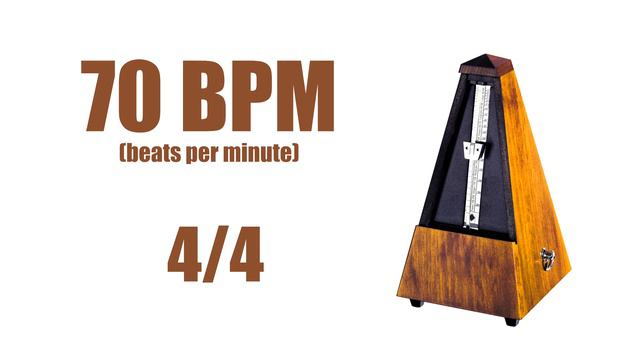70 BPM Metronome 4/4 – Best Online Metronome 70 Beats Per Minute смотреть онлайн