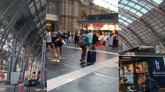 Русские в Германии. Главный вокзал Франкфурта-на-Майне смотреть онлайн