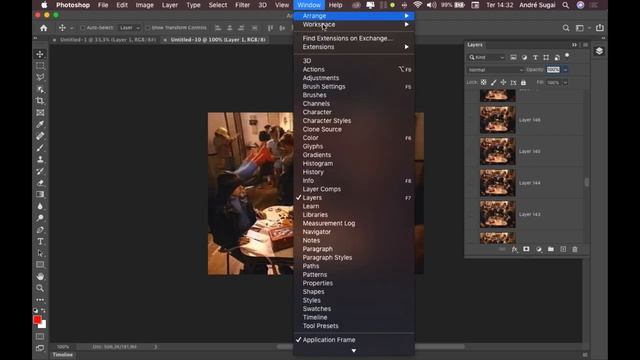 ? Como salvar um frame de vídeo usando o Photoshop смотреть онлайн