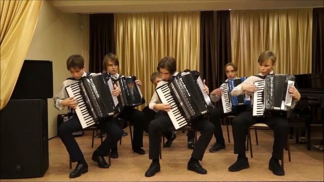 Ансамбль аккордеонистов "Экзерсис" смотреть онлайн