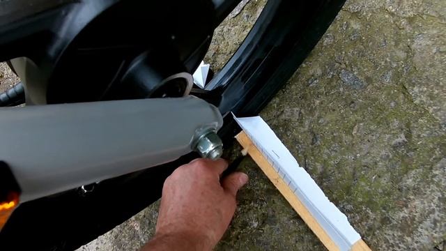 Центровка заднього колеса смотреть онлайн