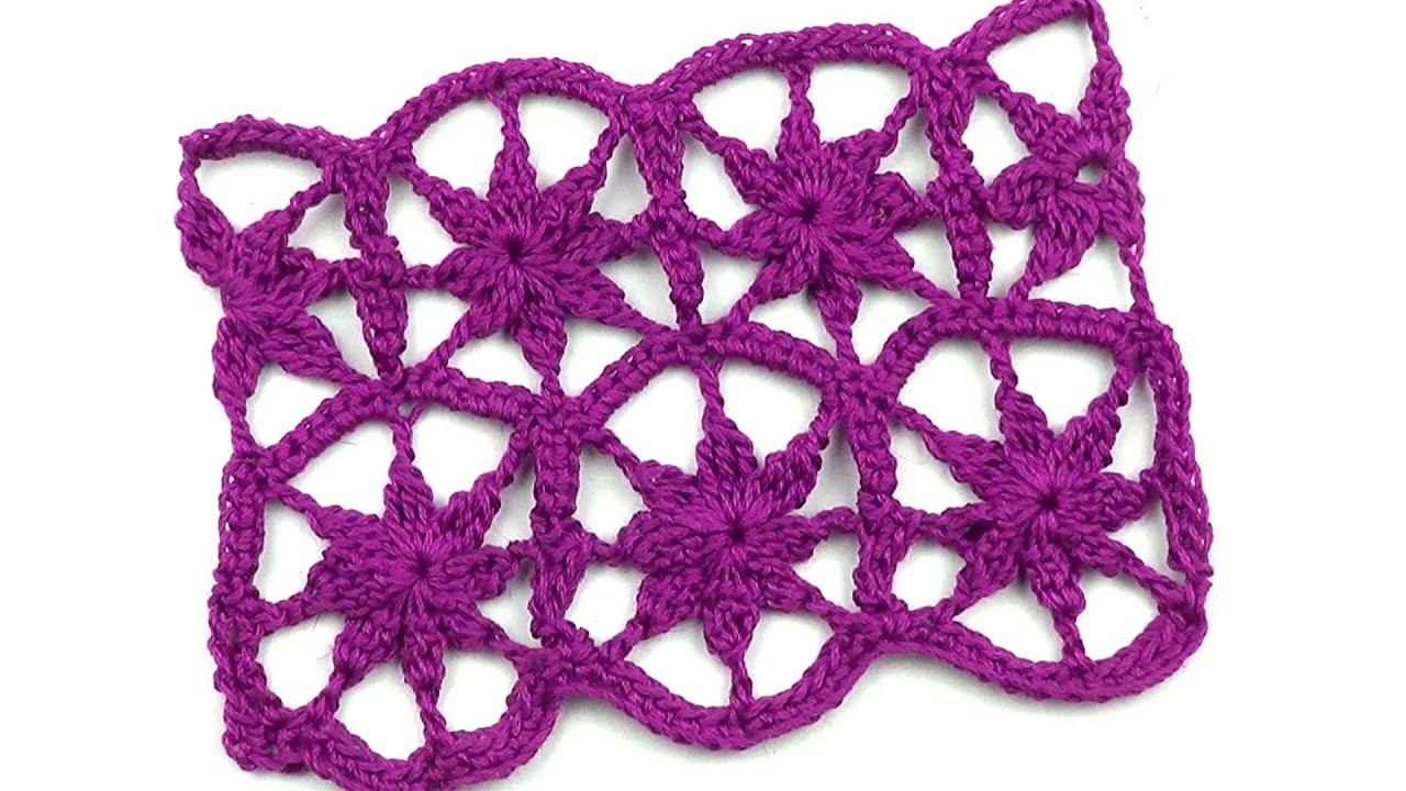 Ажурный узор Звёздочки   Openwork Pattern Stars