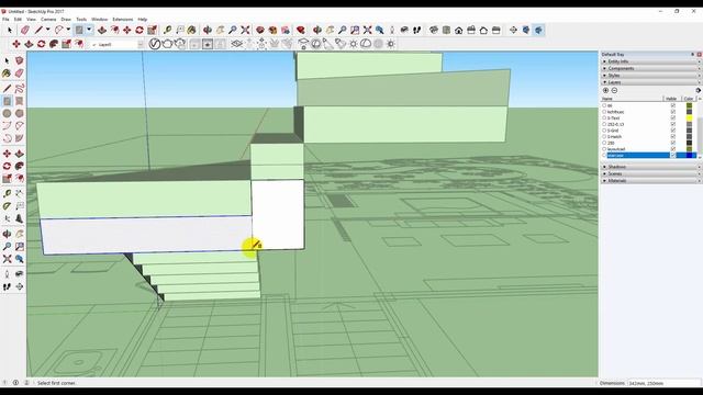 SketchUp tutorial | Import and Make Stair? смотреть онлайн