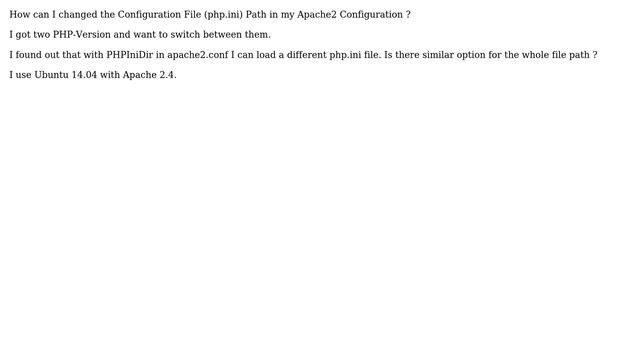 DevOps & SysAdmins: Change Configuration file path Apache2.4 Ubuntu14.04 смотреть онлайн