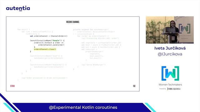 @Experimental Kotlin coroutines - Iveta Jurčíková смотреть онлайн