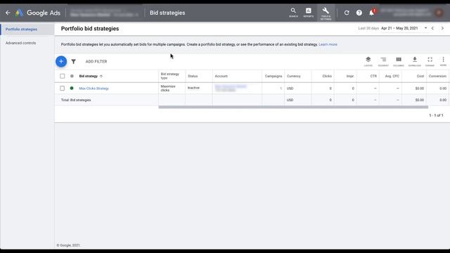 Google Ads Portfolio Bid Strategy смотреть онлайн